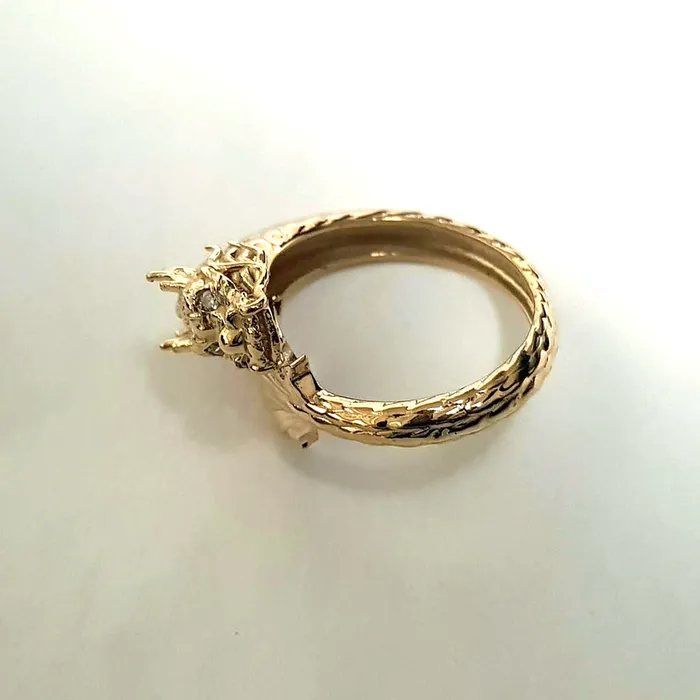 14k 18k gold dragon ring 1 carre dor Rings