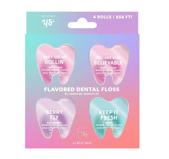 4 Piece Dental Floss Upper Canada Soap Earrings