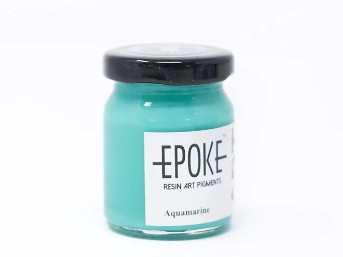 Aquamarine Opaque Epoke Art Pigment 75g Epoke Earrings