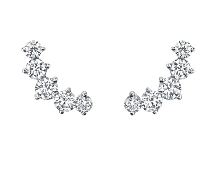 Arc Diamond Studs Anita Ko Earrings
