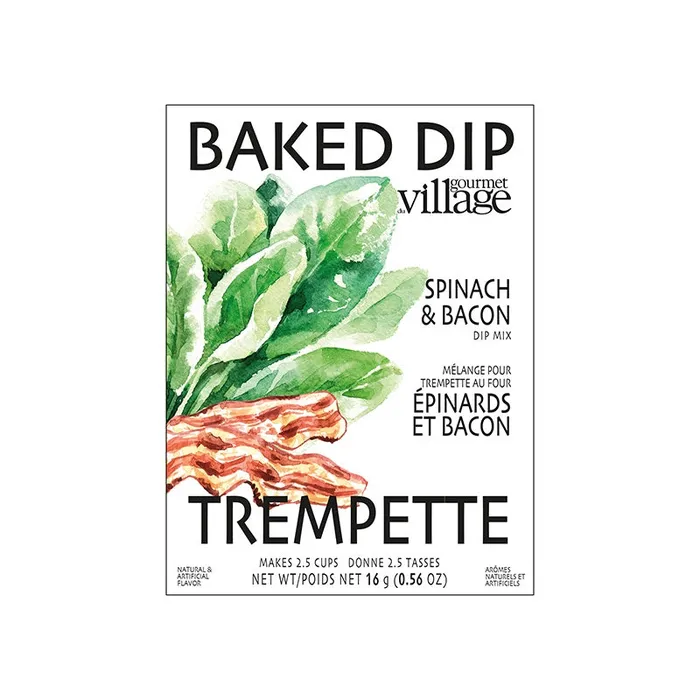 Baked Dip Mix Gourmet du Village Earrings