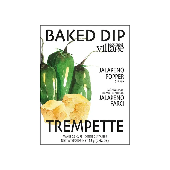 Baked Dip Mix Gourmet du Village Earrings