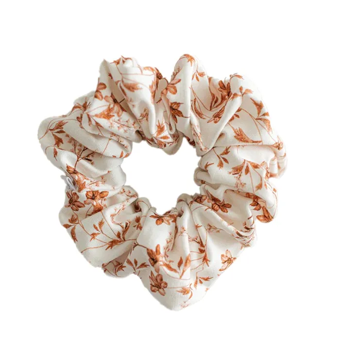 Barbays Earrings Barbays Autumn Ferns Scrunchie