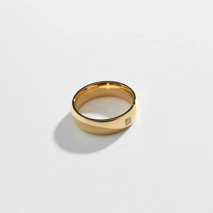 Biella Vintage Rings Classic Diamond Band