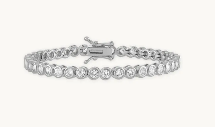 Bracelets Alexa Leigh CRYSTAL BEZEL TENNIS BRACELET
