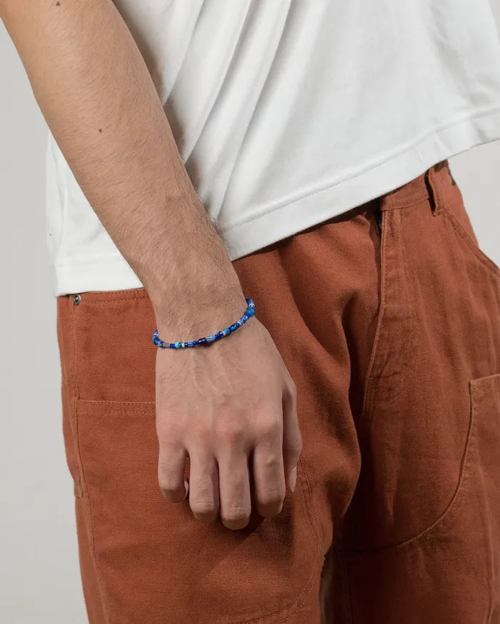 Bracelets CUN Hasami Blue Hue Beaded Bracelet