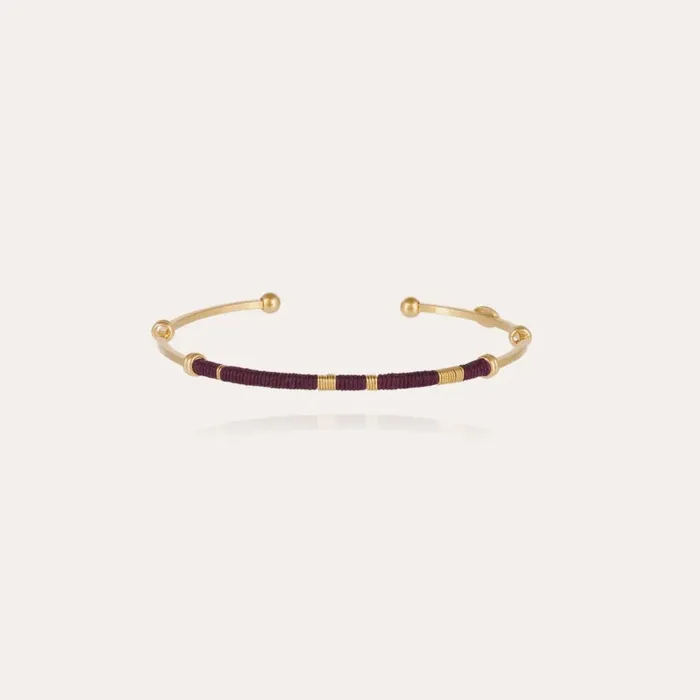 Bracelets gas bijoux Zanzibar Bracelet Burgundy
