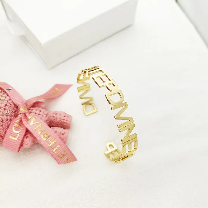 Bracelets Get Signatured Personalized Name Bangle
