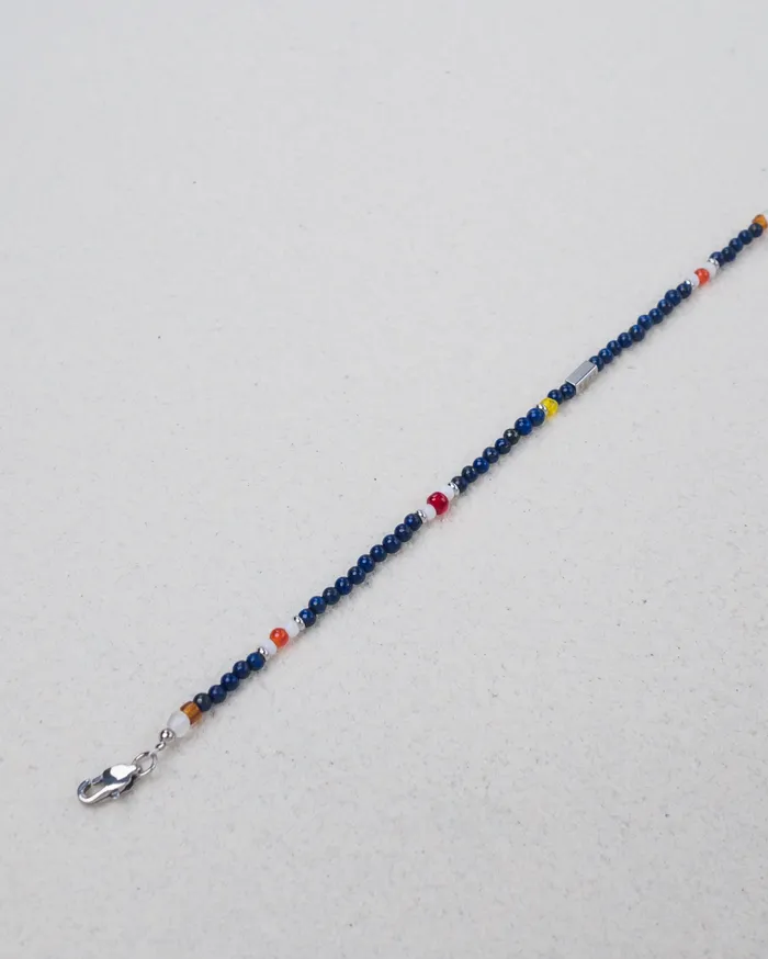 Bracelets Kano Blue Lapis Beaded Bracelet CUN