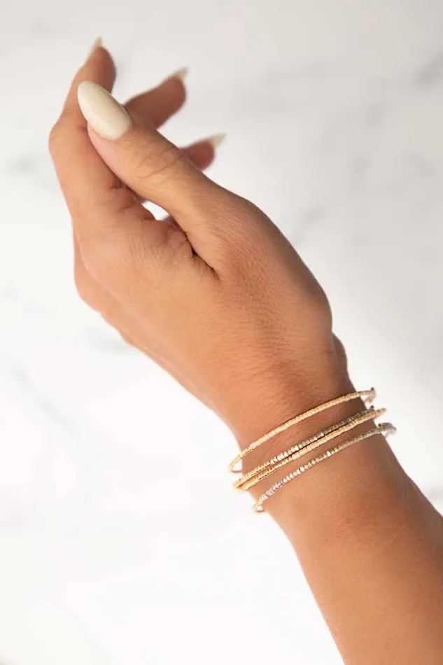 Bracelets Lenny Eva Norah Bangle Rauchquarz Lenny Eva