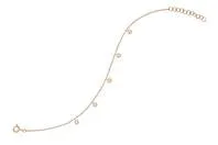 Bracelets Millo Jewelry Diamond 5 Bezel Chain Bracelet
