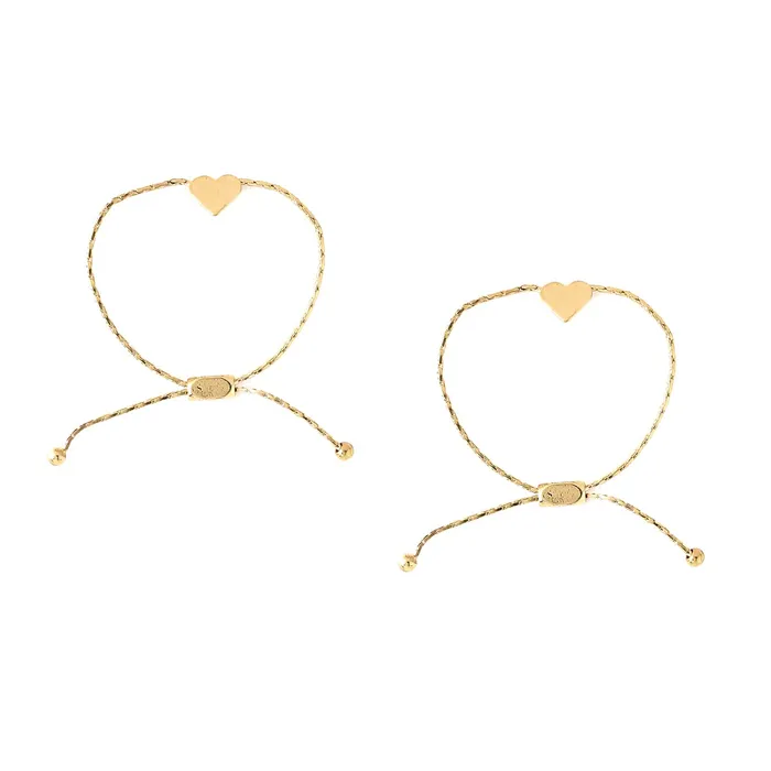 Bracelets Yellow Chimes Yellow Chimes Earrings For Women Gold Plated Open Circle Hoop With Heart Knot Chain Drop Earrings For Women and Girls Bracelets Yellow Chimes Yellow Chimes Earrings For Women Gold Plated Open Circle Hoop With Heart Knot Chain Drop Earrings For Women and Girls