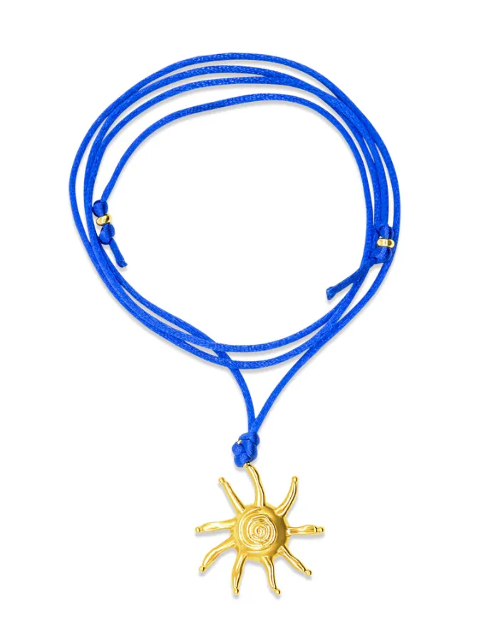 briwok Necklaces Melina Cord Necklace Gold