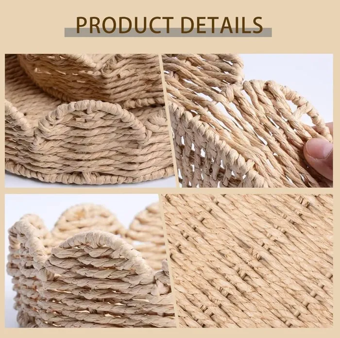Candlewick Gift Shop Earrings Rattan Tray