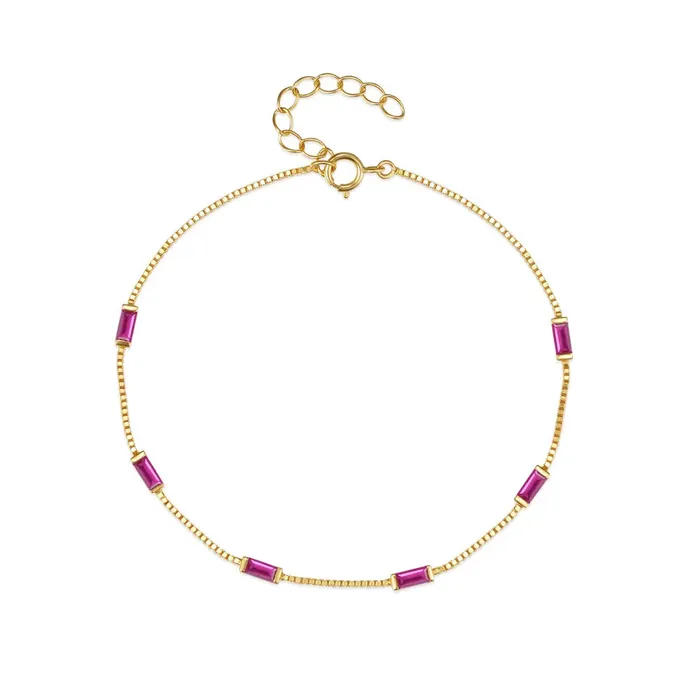 Canner Made in China Store Bracelets Colorful Zirconia Bracelet Chain Canner Made in China Store Bracelets Colorful Zirconia Bracelet Chain