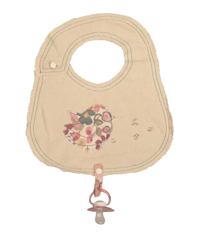 Catherine Lillywhites Earrings Pacifier Holder Bib Set