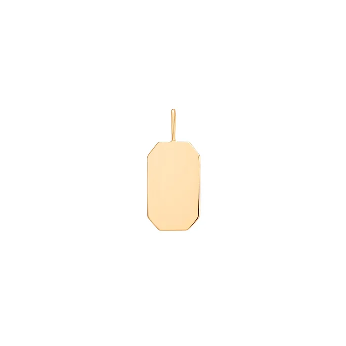 Charm Necklaces AURELIE GI HOPE Engravable Tag Charm