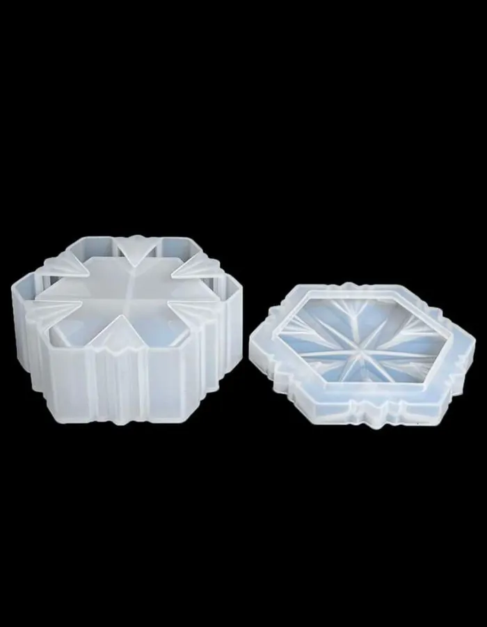 Christmas Snowflake Shaped Storage Box Mold Resinarthub Earrings Christmas Snowflake Shaped Storage Box Mold Resinarthub Earrings