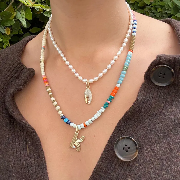 Chunky Seed Pearl Necklace Adina Reyter Necklaces Chunky Seed Pearl Necklace Adina Reyter Necklaces