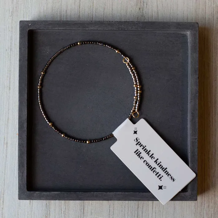 Confetti Bangle Bronze Lenny Eva Lenny Eva Bracelets