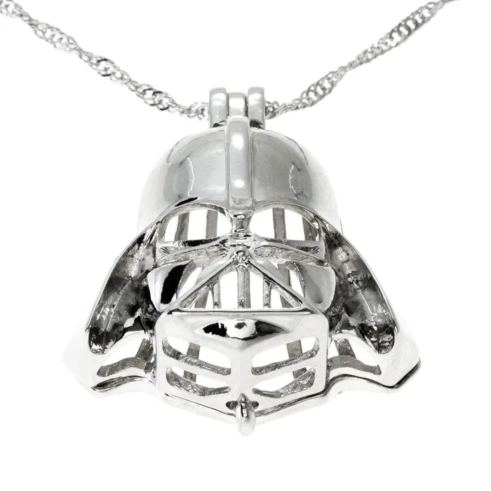 CPSP Cage Pendant Silver Plated Darth Vader Necklaces CPSP Cage Pendant Silver Plated Darth Vader Necklaces