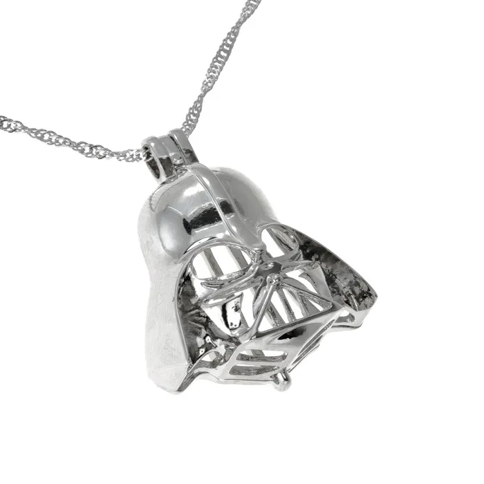 CPSP Cage Pendant Silver Plated Darth Vader Necklaces CPSP Cage Pendant Silver Plated Darth Vader Necklaces