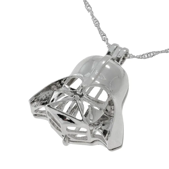 CPSP Cage Pendant Silver Plated Darth Vader Necklaces CPSP Cage Pendant Silver Plated Darth Vader Necklaces
