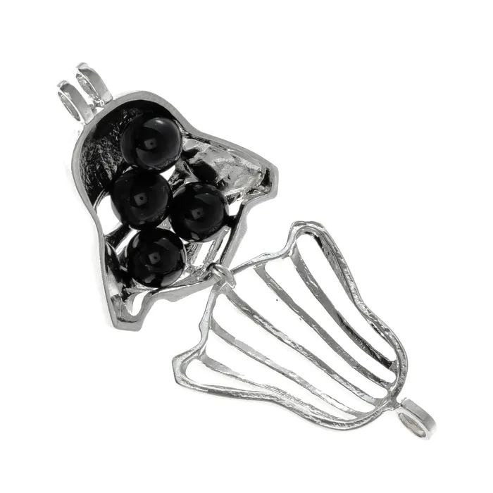CPSP Cage Pendant Silver Plated Darth Vader Necklaces CPSP Cage Pendant Silver Plated Darth Vader Necklaces
