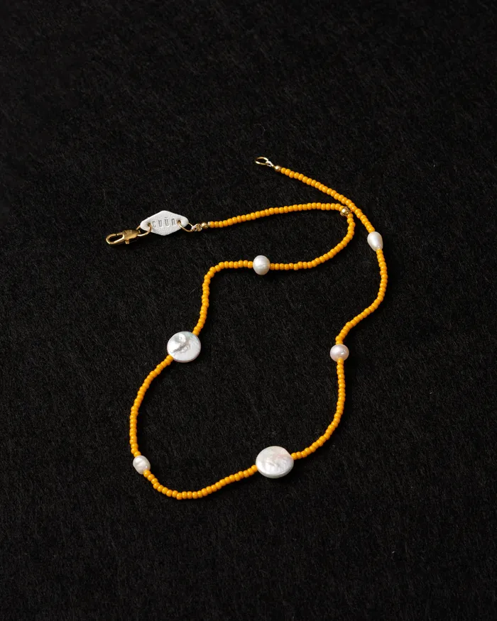 CUN Necklaces Oura Japanese Beaded Pearl Necklace