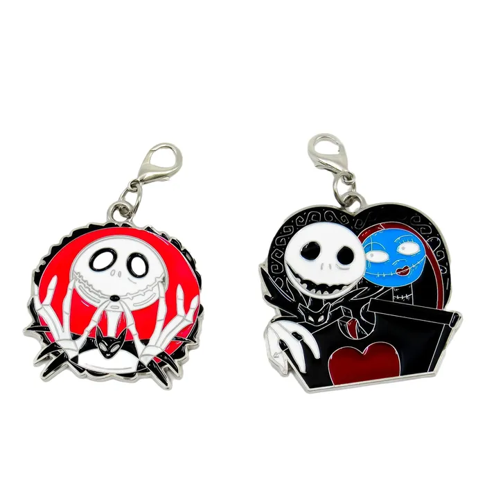 Dangle Clips Jack Skellington Nightmare Before Christmas 2 Style Variety 5 Pack DAN Earrings