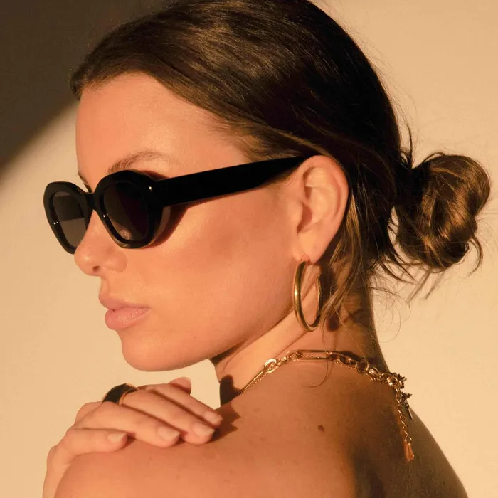 Earrings Biella Vintage Mema Sunglasses Noir