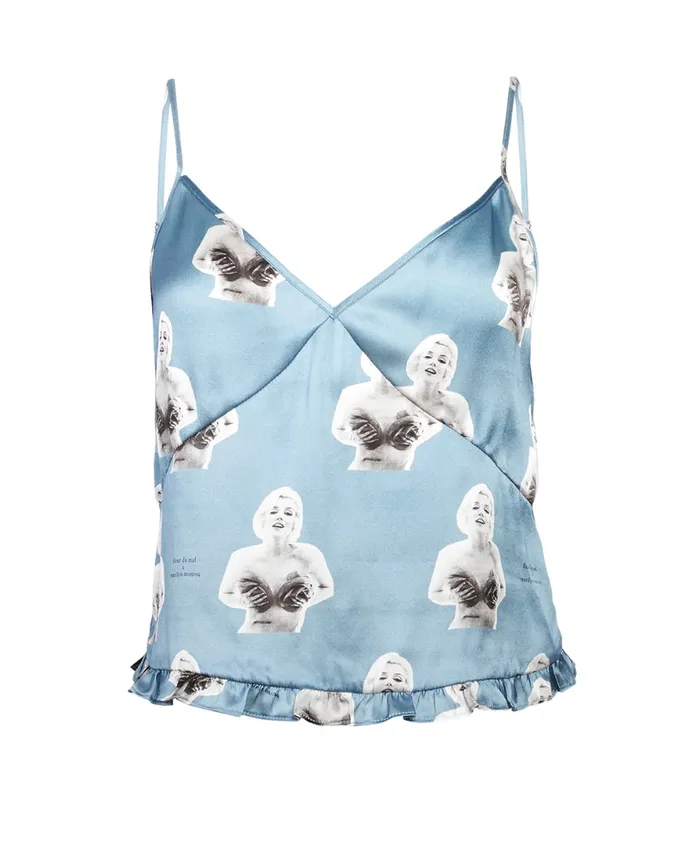 Earrings Fleur Du Mal MARILYN RUFFLE CAMI