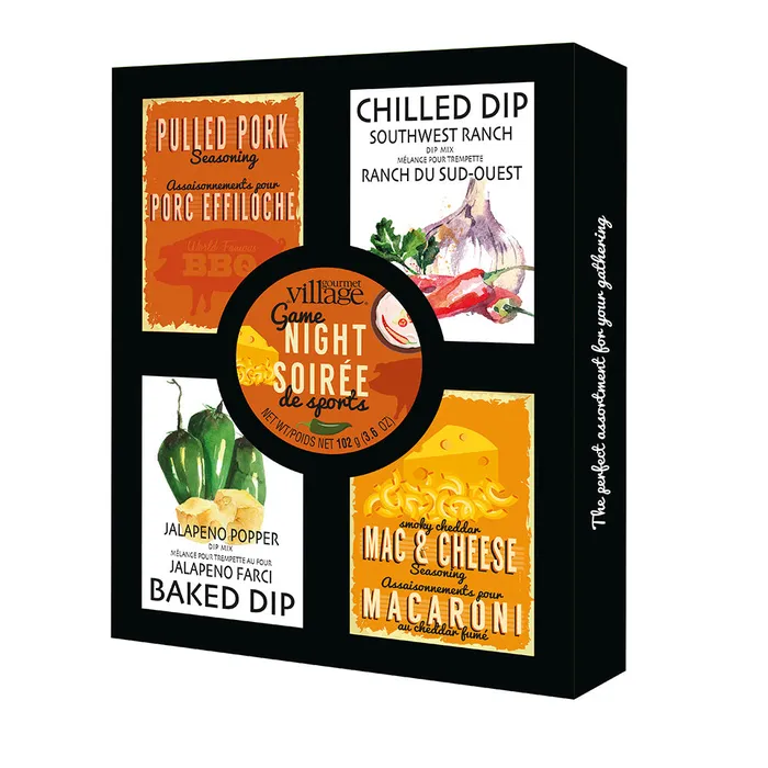 Earrings Game Night Party Pack Gourmet du Village