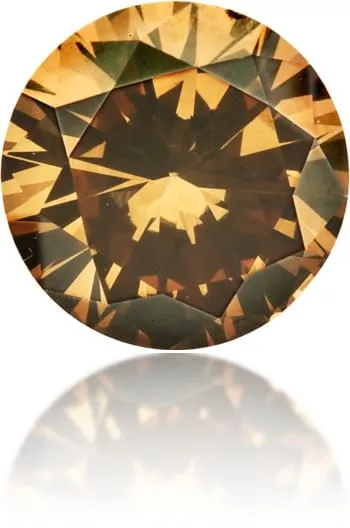 Earrings Langerman Diamonds Natural Brown Diamond Round 056 ct Polished Earrings Langerman Diamonds Natural Brown Diamond Round 056 ct Polished