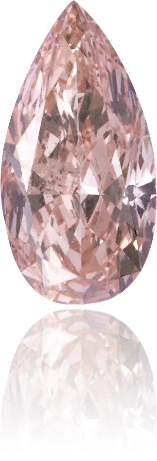 Earrings Langerman Diamonds Natural Pink Diamond Pear Shape 041 ct Polished
