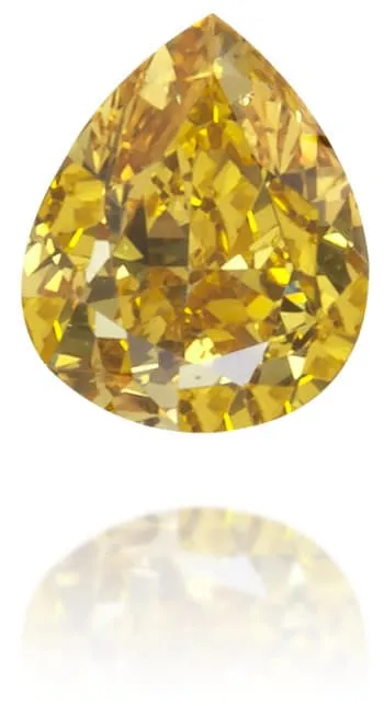 Earrings Langerman Diamonds Natural Yellow Diamond Pear Shape 019 ct Polished Earrings Langerman Diamonds Natural Yellow Diamond Pear Shape 019 ct Polished