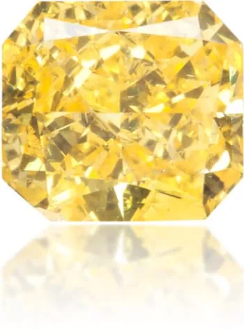 Earrings Langerman Diamonds Natural Yellow Diamond Rectangle 044 ct Polished Earrings Langerman Diamonds Natural Yellow Diamond Rectangle 044 ct Polished