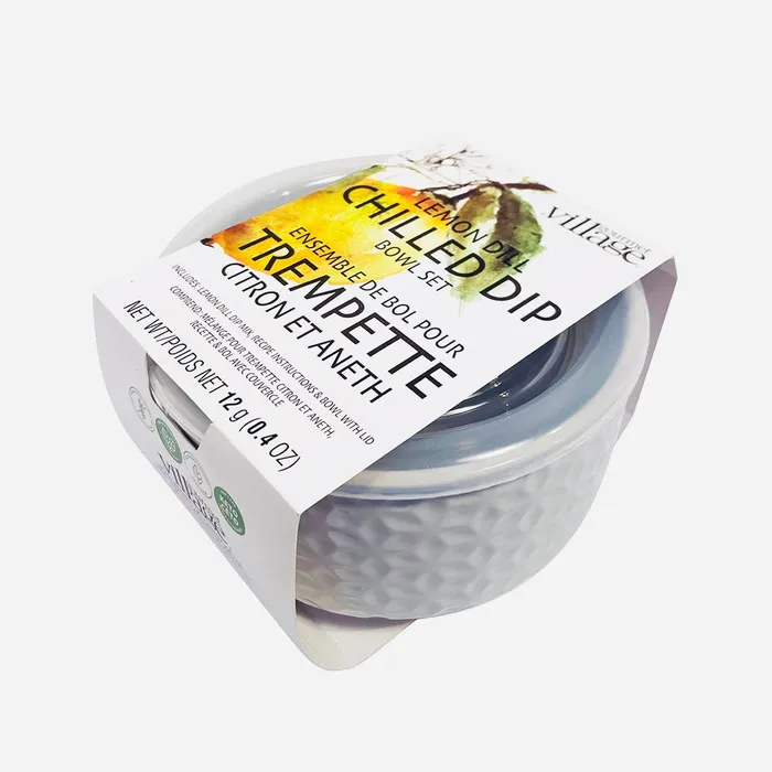 Earrings Lemon Dill Dip Bowl Set Gourmet du Village