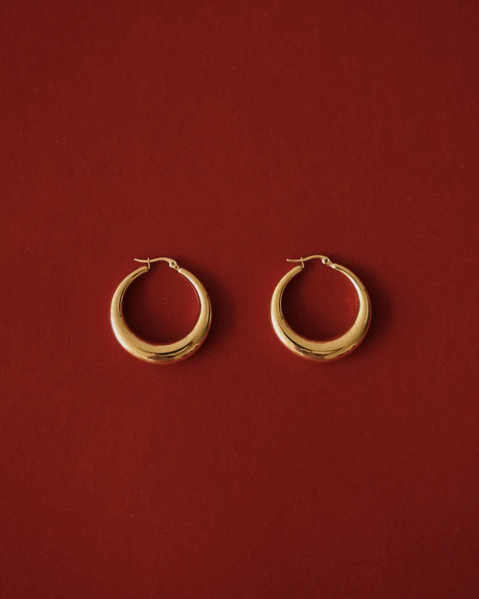 Earrings MYJN Galia Large Bold Hoop Earrings