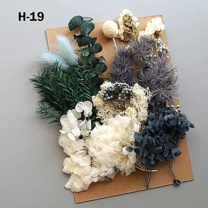 Earrings Resinarthub Colorful Dried Flower for Resin art