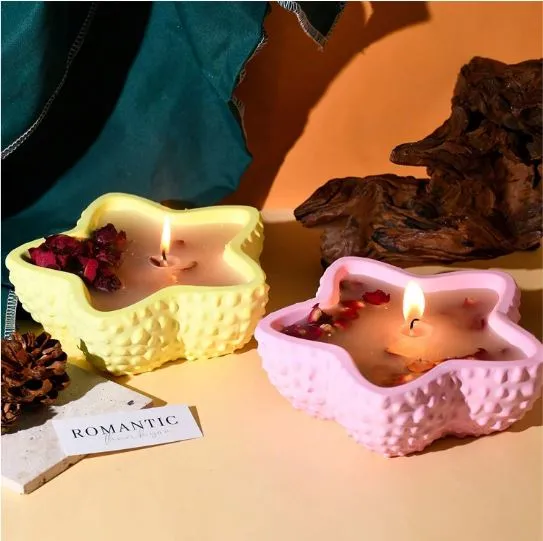 Earrings Star Fish Candle Storage Silicone Mold for Jesmonite Art RESIN ART HUB