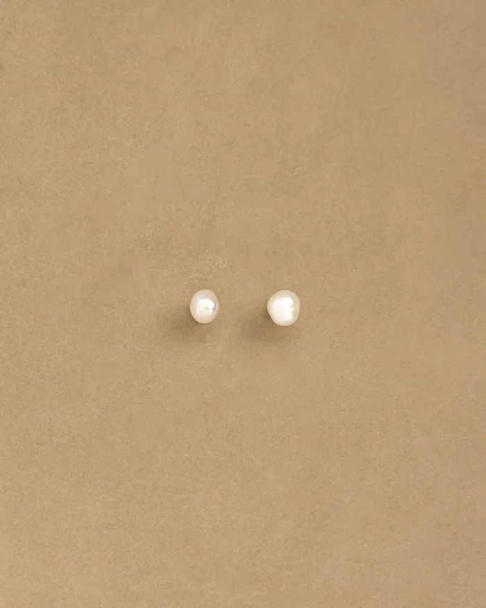 Earrings Ume Baroque Pearl Stud Earrings MYJN