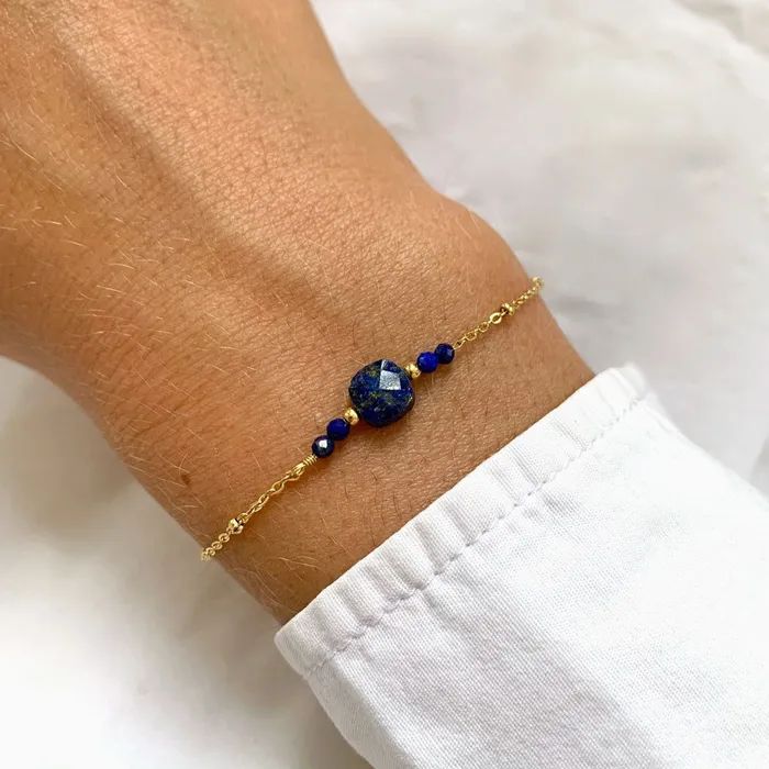 Earrings Victoire Collection Samira Lapislazuli Armband Victoire Collection