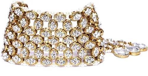 Earrings Yellow Chimes Bracelet for Women Gold Plated Studded Crystal Ethnic Adjustable Dangling Bracelet for Women Girls Yellow Chimes Earrings Yellow Chimes Bracelet for Women Gold Plated Studded Crystal Ethnic Adjustable Dangling Bracelet for Women Girls Yellow Chimes