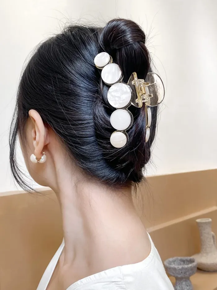 Earrings Yellow Chimes Yellow Chimes Claw Clips for Women Hair Clutches for Women Hair Accessories For Women Claw Clip Multicolor Big Clutchers for Hair Clutcher for women and Girls Gift for Women Girls Design 5