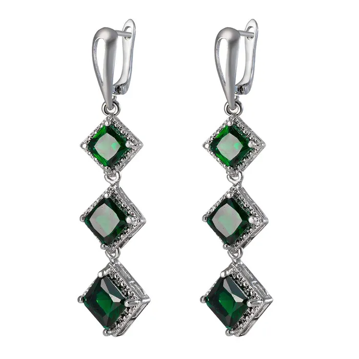 Earrings Yellow Chimes Yellow Chimes Crystal Earrings for Women Silver Plated Green Crystal Drop Danglers Earrings for Women and Girls Earrings Yellow Chimes Yellow Chimes Crystal Earrings for Women Silver Plated Green Crystal Drop Danglers Earrings for Women and Girls
