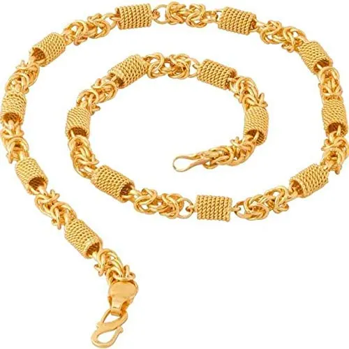 Earrings Yellow Chimes Yellow Chimes GoldPlated Latest Fashion Stylish And Trendy Classic Designer Neck Chain for Men and Boys Earrings Yellow Chimes Yellow Chimes GoldPlated Latest Fashion Stylish And Trendy Classic Designer Neck Chain for Men and Boys