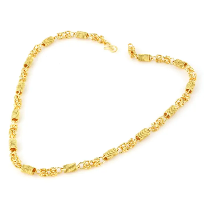 Earrings Yellow Chimes Yellow Chimes GoldPlated Latest Fashion Stylish And Trendy Classic Designer Neck Chain for Men and Boys