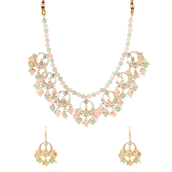Earrings Yellow Chimes Yellow Chimes Jewellery Set for Women and Girls Kundan Jewellery Set for Women Gold Tone Moti Beads Kundan Choker Necklace Set Birthday Gift for girls and women Anniversary Gift for Wife Earrings Yellow Chimes Yellow Chimes Jewellery Set for Women and Girls Kundan Jewellery Set for Women Gold Tone Moti Beads Kundan Choker Necklace Set Birthday Gift for girls and women Anniversary Gift for Wife