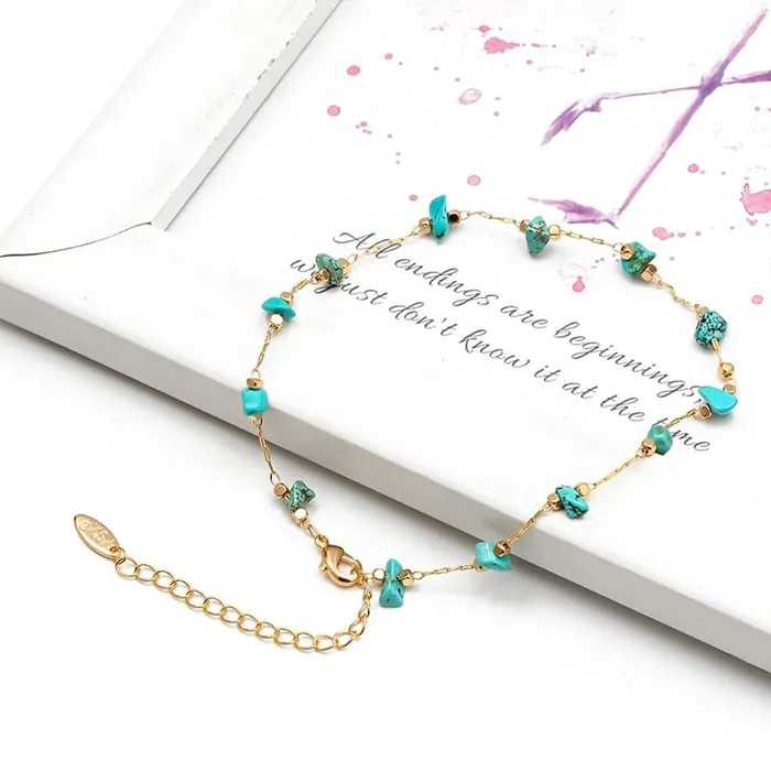 Earrings Yellow Chimes Yellow Chimes Necklace for Women and Girls Fashion Green Choker Necklace for Women Turquoise Stone Choker Necklace for Girls Birthday Gift for Girls and women